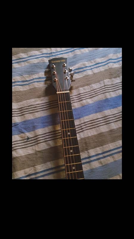 Black tinted aucustic 38 inches guitar for sale 6