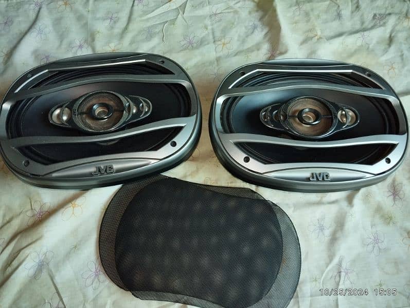 JVC 5-Way Car Speakers 600W Peak/100W RMS Power 6