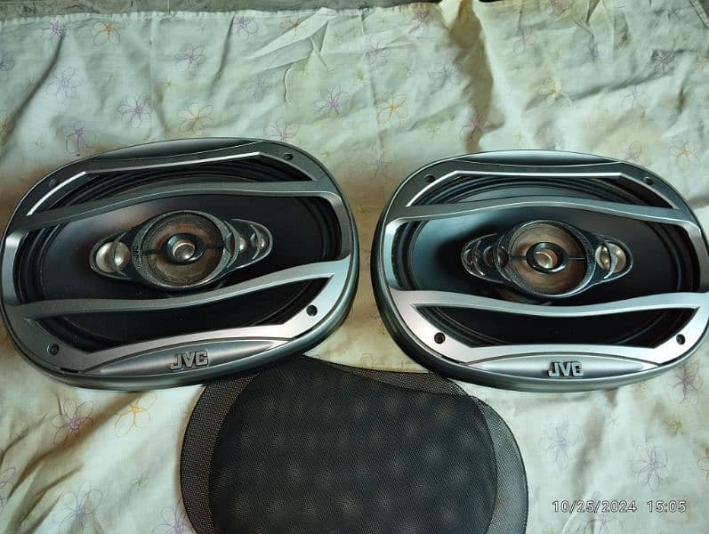 JVC 5-Way Car Speakers 600W Peak/100W RMS Power 4