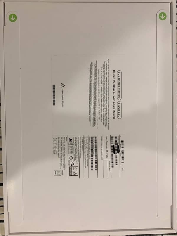 macbook air m3 chip 2024 512 gb 0