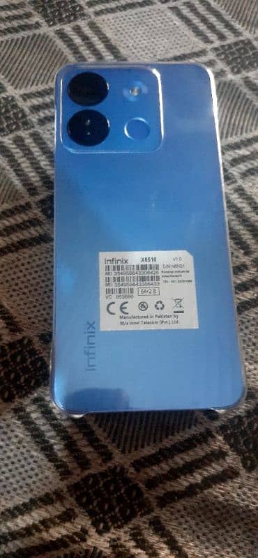 Infinix smart 7 hd 4/64 condition 10/10 10 days used 4