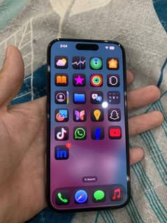 IPhone 15 pro 128 GB Black titanium