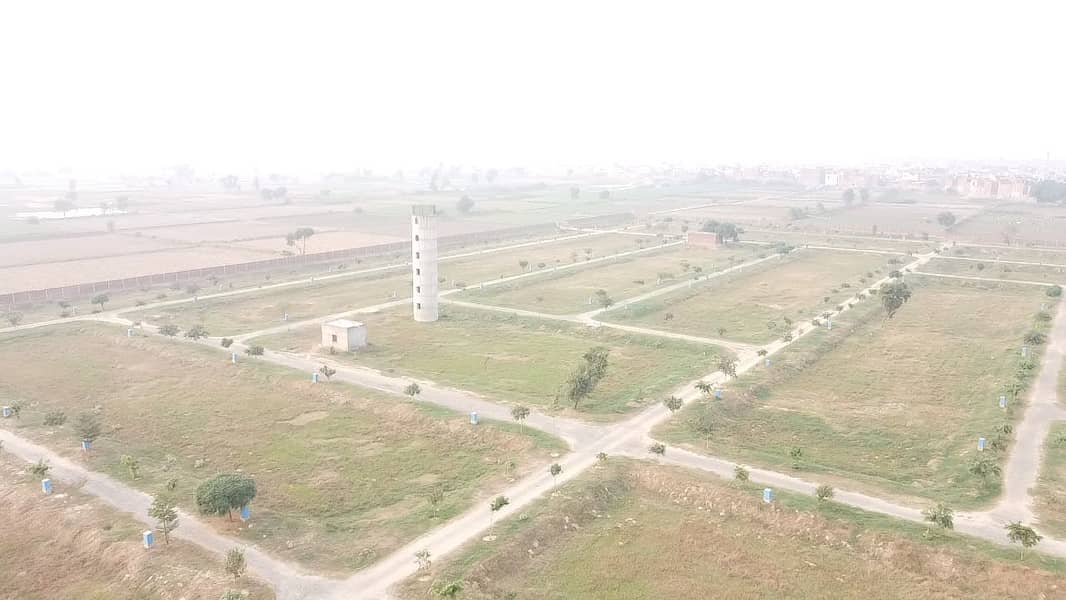 5 Marla Possession Plots On 30 Months Easy Instalment Zamin City LDA Approved All Facilities available 7