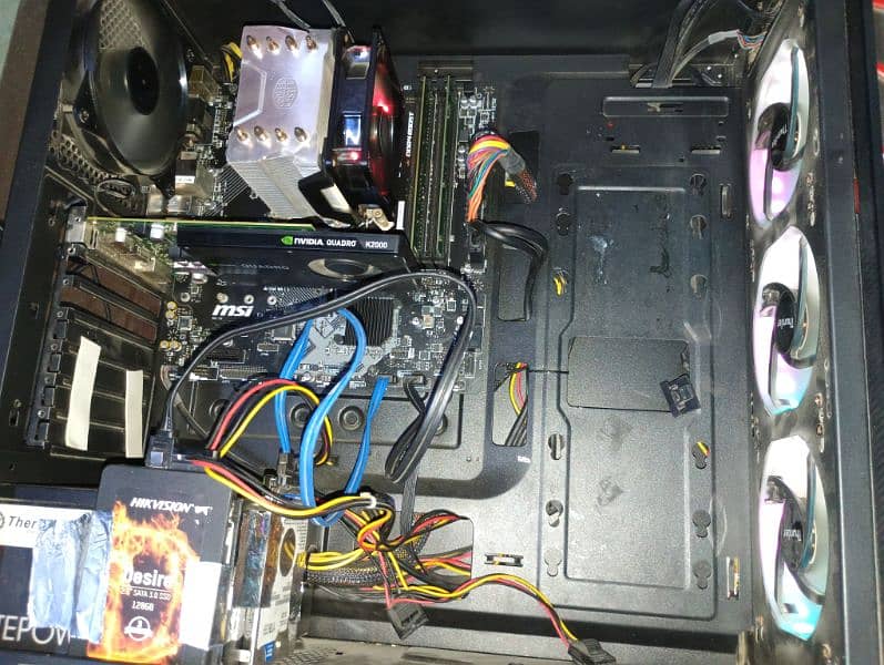 i3 8100 B365M 20GB RAM QUADRO K2000 Gaming PC. 5