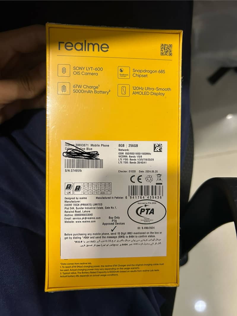 realme 12 8/256 Box pack 1