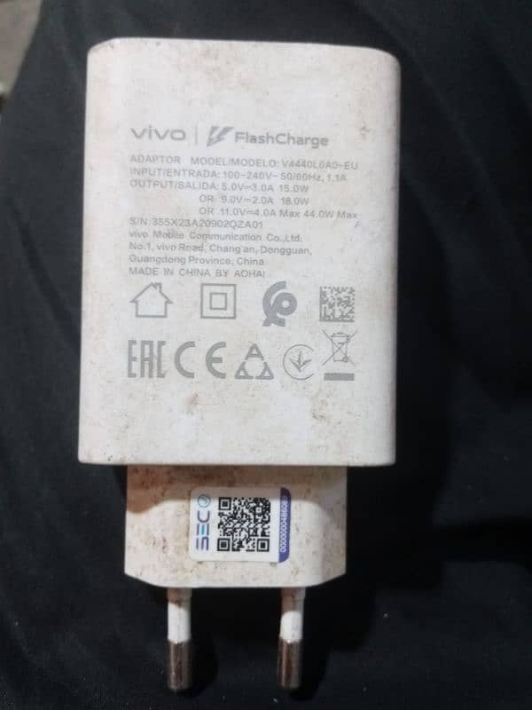 vivo 44watt flesh adopter 0