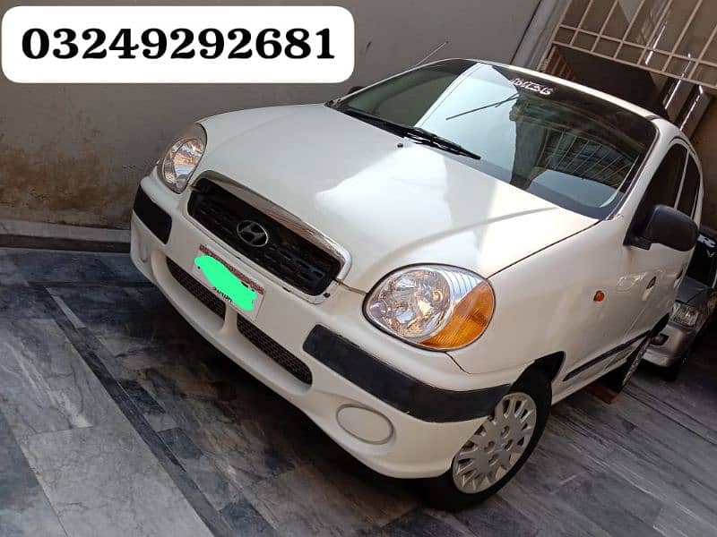 Santro 2004 betr then mehran alto coure Cultus bleno  03249292681 2