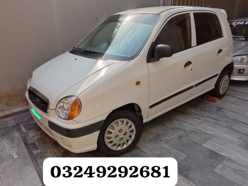 Santro 2004 betr then mehran alto coure Cultus bleno  03249292681 4