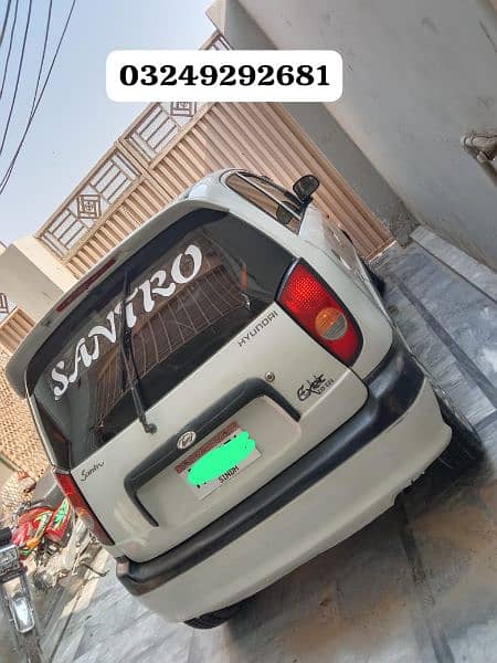 Santro 2004 betr then mehran alto coure Cultus bleno  03249292681 8