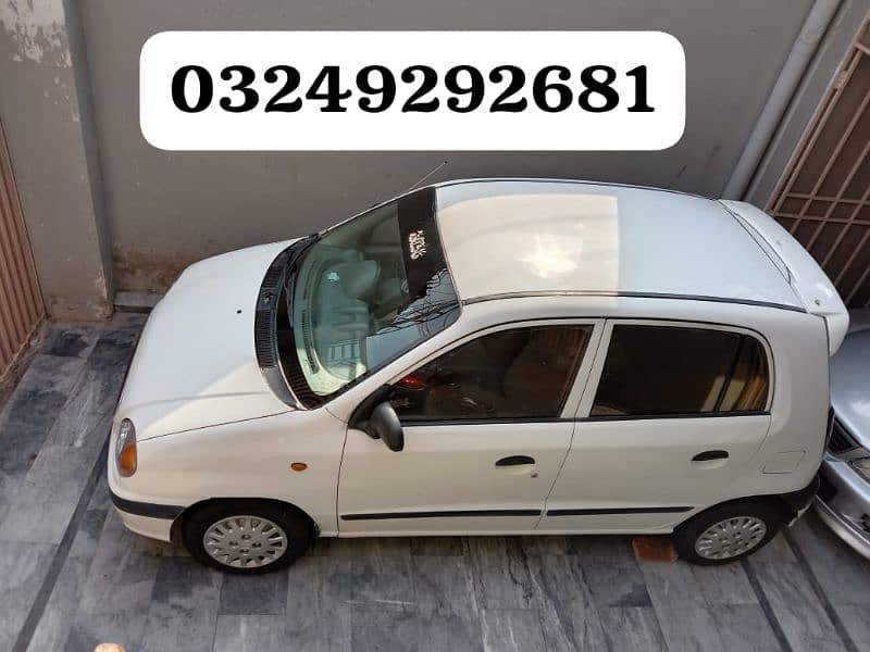 Santro 2004 betr then mehran alto coure Cultus bleno  03249292681 9