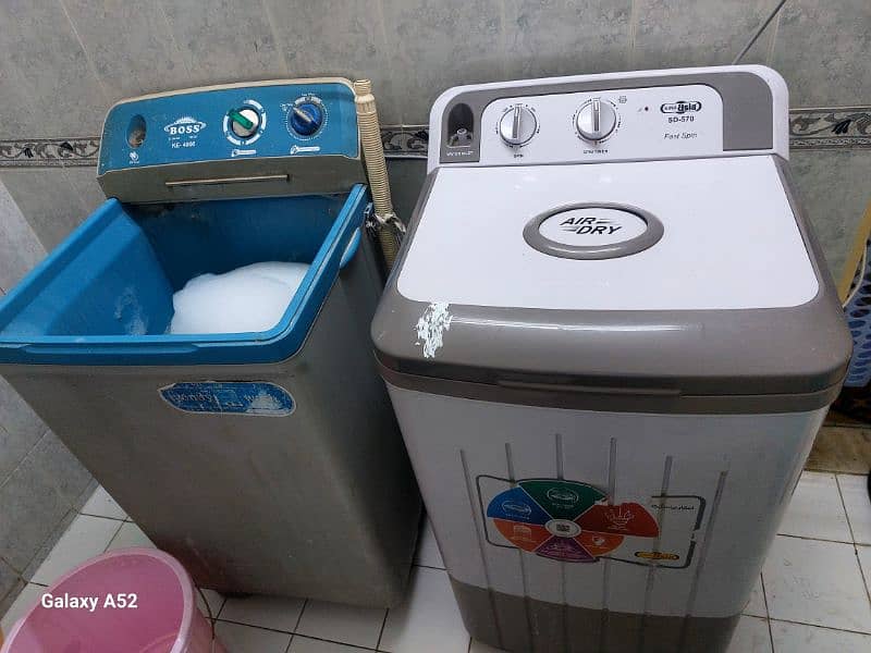 dryer and washing machine 1