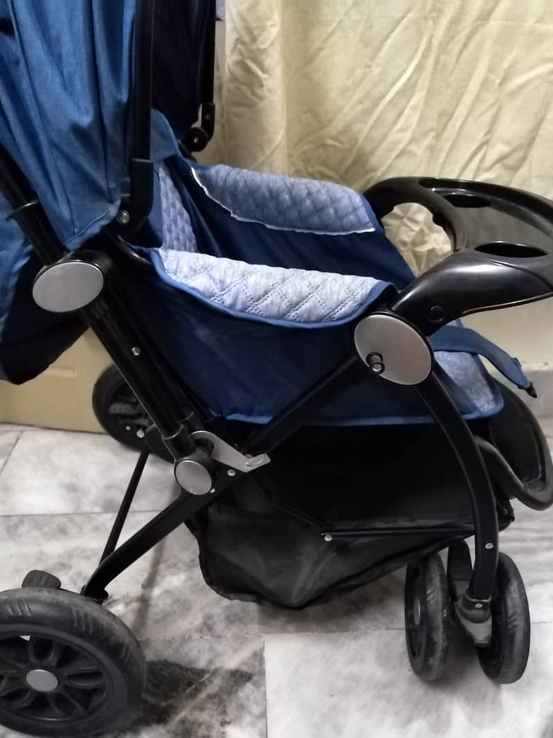 Baby Pram, Walker, Bath Tub, Duck Seat & Adjustable Seat 1