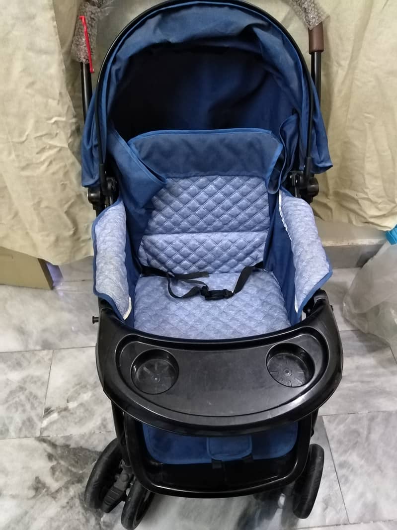 Baby Pram, Walker, Bath Tub, Duck Seat & Adjustable Seat 3