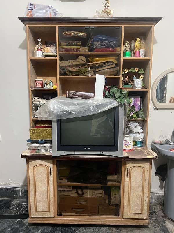 TV trolley with Cupboard 1