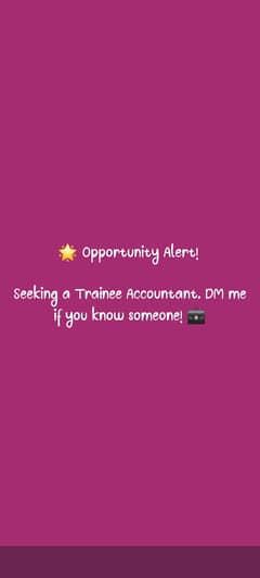 Trainee