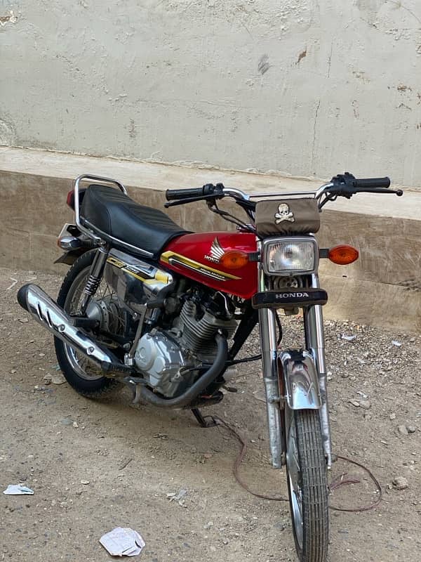 Honda CG 125 2021 Condition Good 0