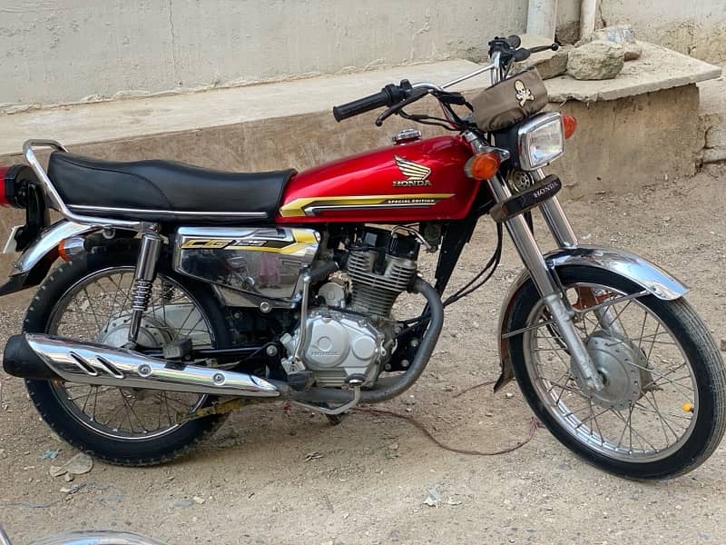 Honda CG 125 2021 Condition Good 1