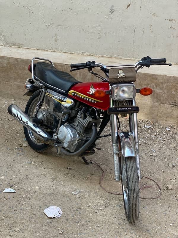 Honda CG 125 2021 Condition Good 2