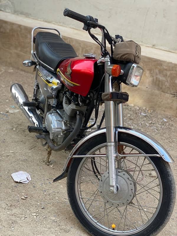 Honda CG 125 2021 Condition Good 5