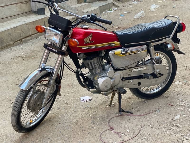 Honda CG 125 2021 Condition Good 7