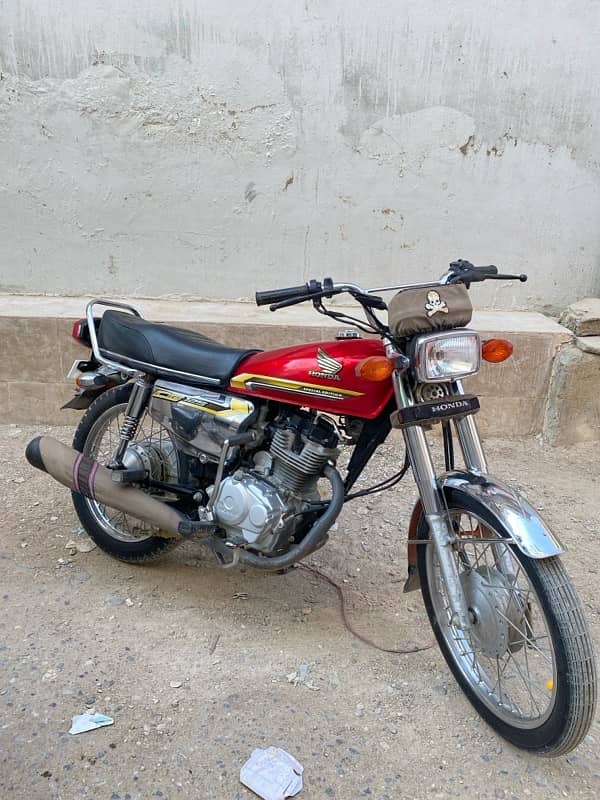 Honda CG 125 2021 Condition Good 9