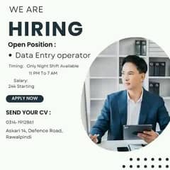 Data entry Operator