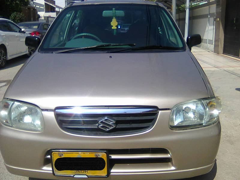 SUZUKI ALTO VXR(CNG) MODEL 2003 BEIGE COLOUR BEHTREEN CONDITION 8