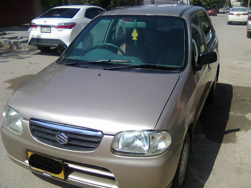 SUZUKI ALTO VXR(CNG) MODEL 2003 BEIGE COLOUR BEHTREEN CONDITION 12