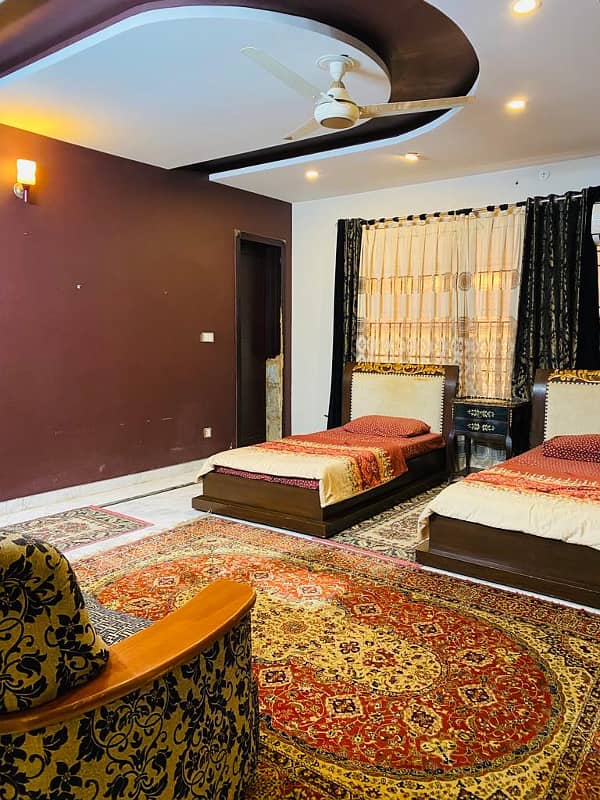 1 kanal Upper Portion Fully Furnished Available For Rent in E-11 Islamabad 12