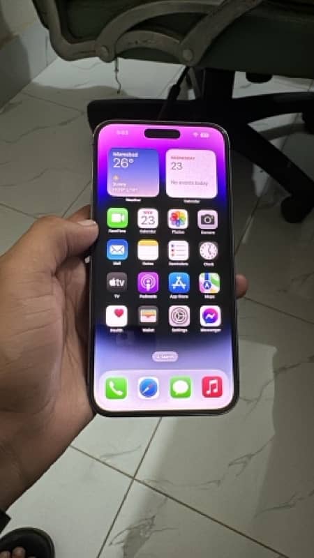 IPhone 14 pro max Deep Purple 1