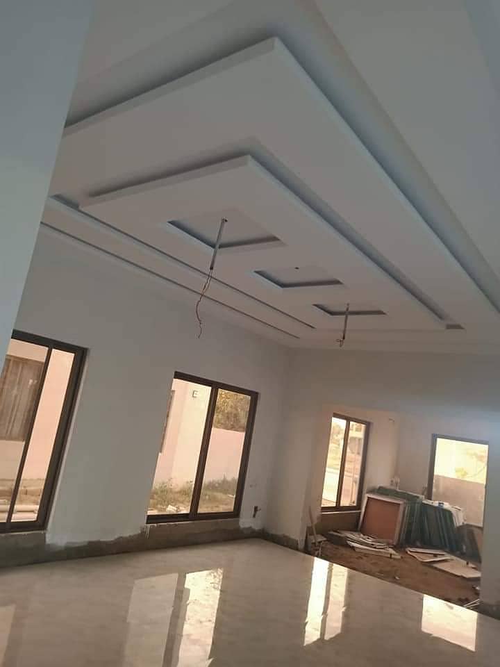 Office ceiling,false ceiling, pop ceiling, Gypsum Panel Ceiling, 11