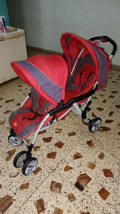 Kids Double Stroller Made By Juniors