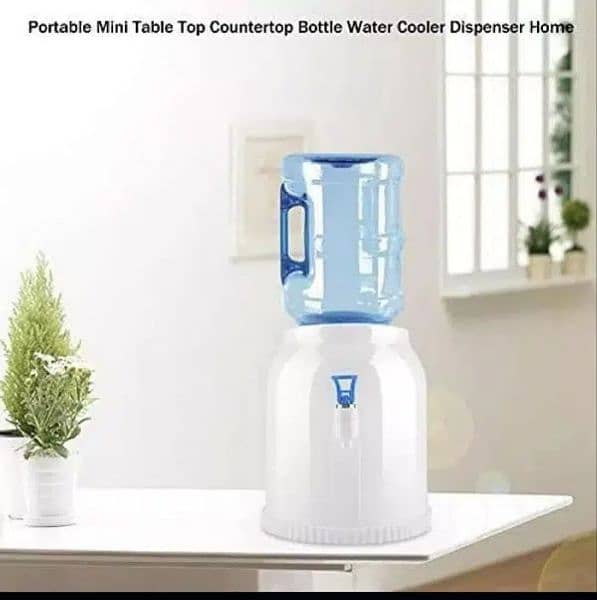 Non Electric High Quality Portable Water Dispenser Table Top Counter 0