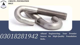 Anchor Bolt/ Foundation Bolt/J bolt/ manufacturer/ lahore