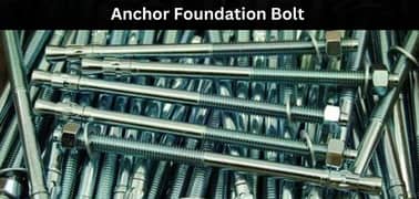 Anchor Bolt/ Foundation Bolt/J bolt/ manufacturer/ lahore