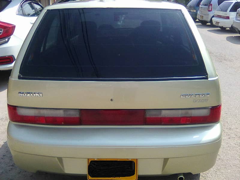 SUZUKI CULTUS VXR MODEL 2003 KING GOLD COLOUR BEHTREEN CONDITION 3