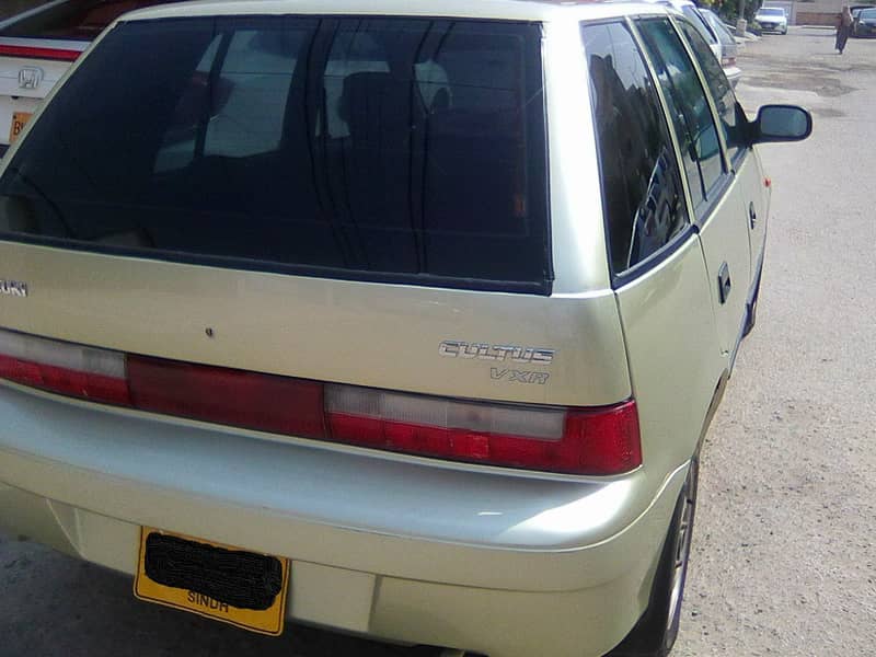 SUZUKI CULTUS VXR MODEL 2003 KING GOLD COLOUR BEHTREEN CONDITION 7