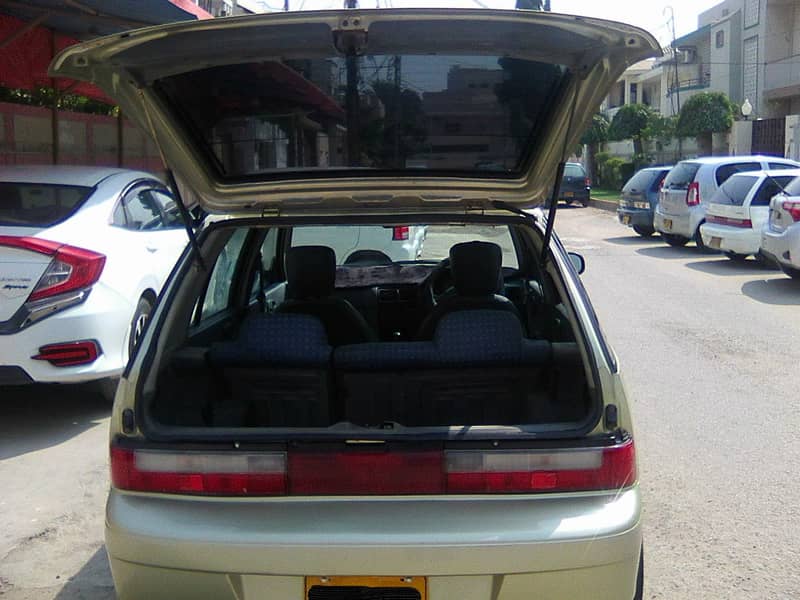 SUZUKI CULTUS VXR MODEL 2003 KING GOLD COLOUR BEHTREEN CONDITION 18