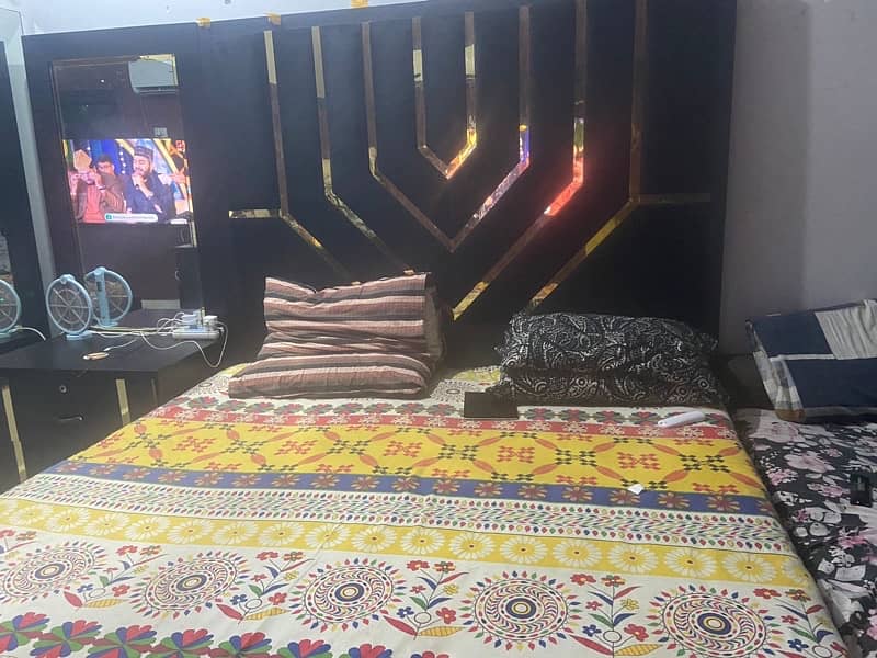 Complete Furniture set for sale in karachi - bedset - bedroom set 1