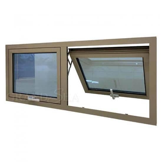 aluminium window/upvc door/glass work/partition/upvc window/cabine 5