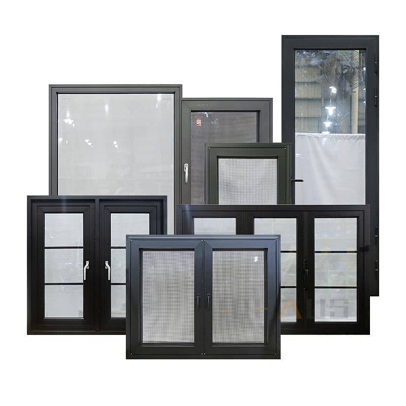 aluminium window/upvc door/glass work/partition/upvc window/cabine 7