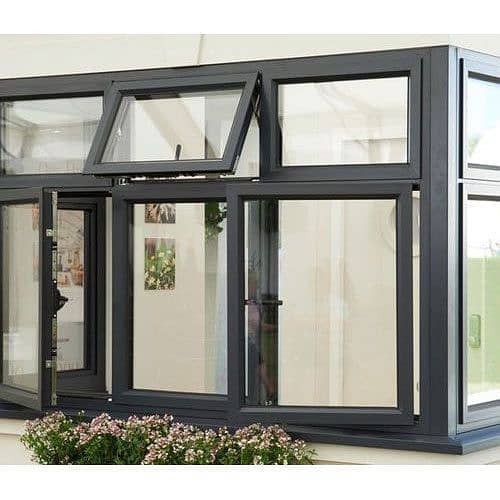 aluminium window/upvc door/glass work/partition/upvc window/cabine 10