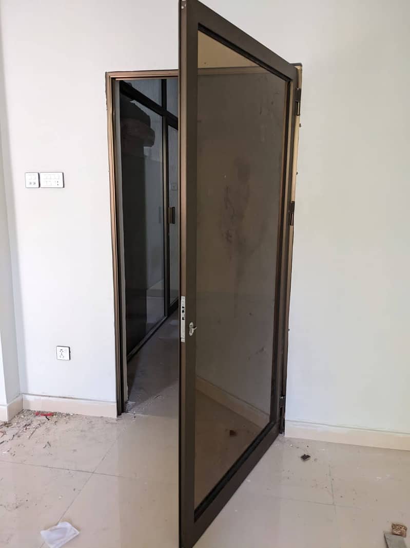 aluminium window/upvc door/glass work/partition/upvc window/cabine 15