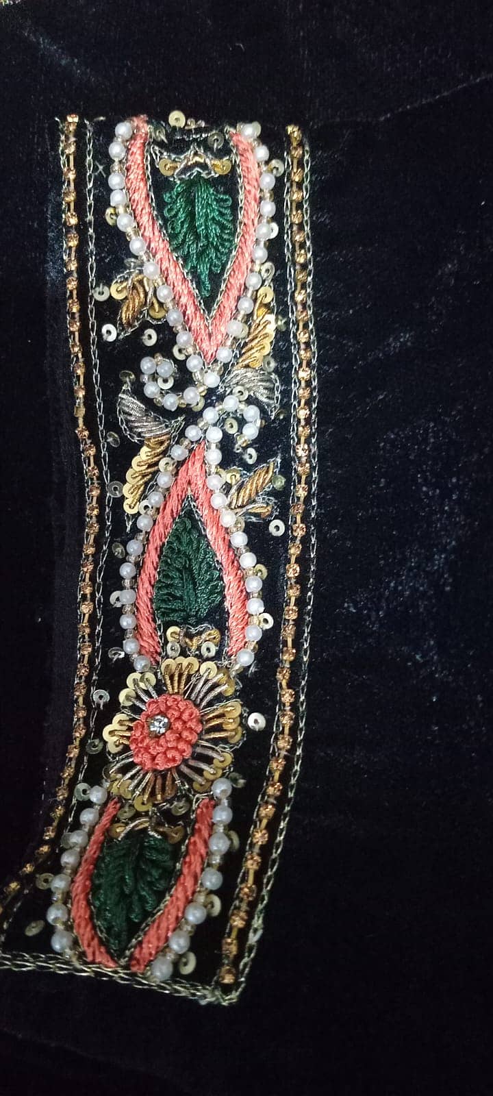 Heavy embroidered dress for sale 8