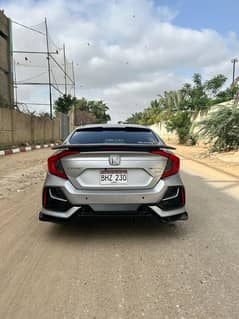 civic x type r bumpers