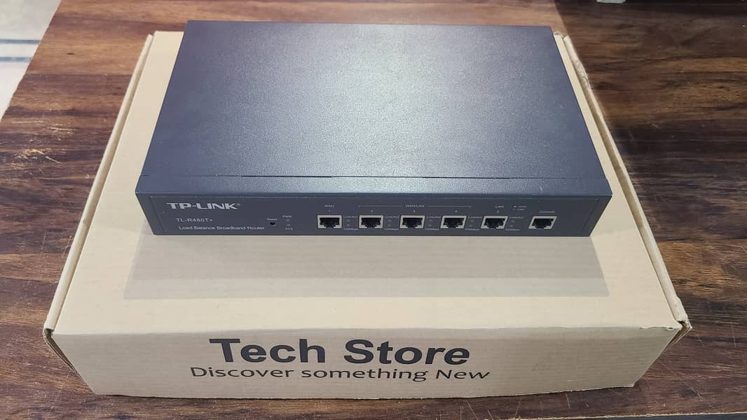 TL-R480T+ | Load Balance Broadband Router - TP-Link New (Box Opened) 1