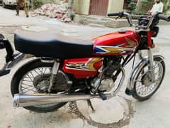 Honda 125 all ok 2020 model red colour 0