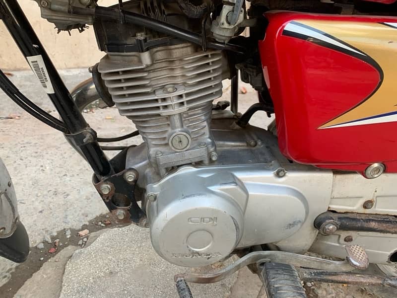 Honda 125 all ok 2020 model red colour 4