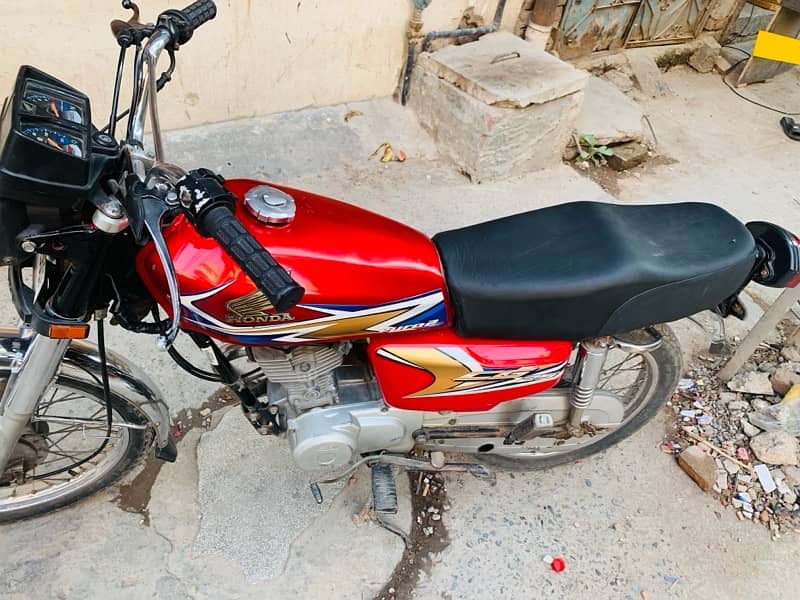 Honda 125 all ok 2020 model red colour 5