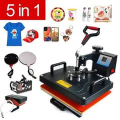 5 in 1 Combo heat transfer machine heat press machine